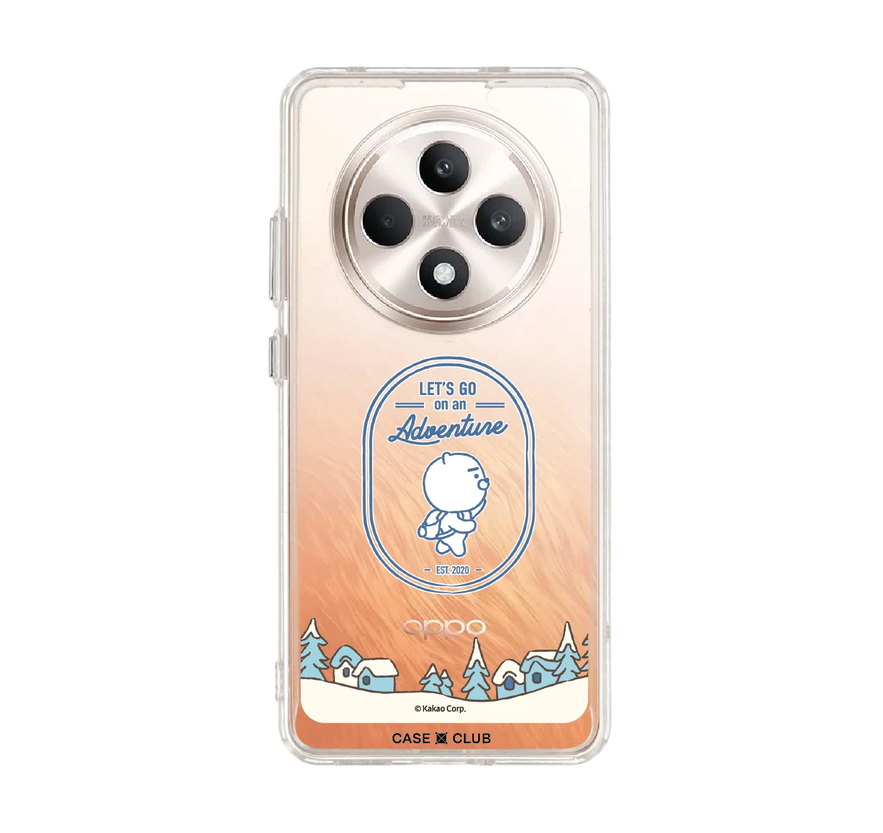เคสใส oppo reno 12f kakao ryan adventure